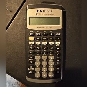 Ba 2 plus Texas instrument calculator like new condition working